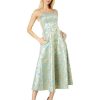 Clothing Kate Spade New York | Kate Spade New York Dresses Floral Medley Brocade Dress Tranquil Blue