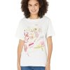 Clothing Kate Spade New York | Kate Spade New York Shirts & Tops Embellished Secret Garden Tee Fresh White