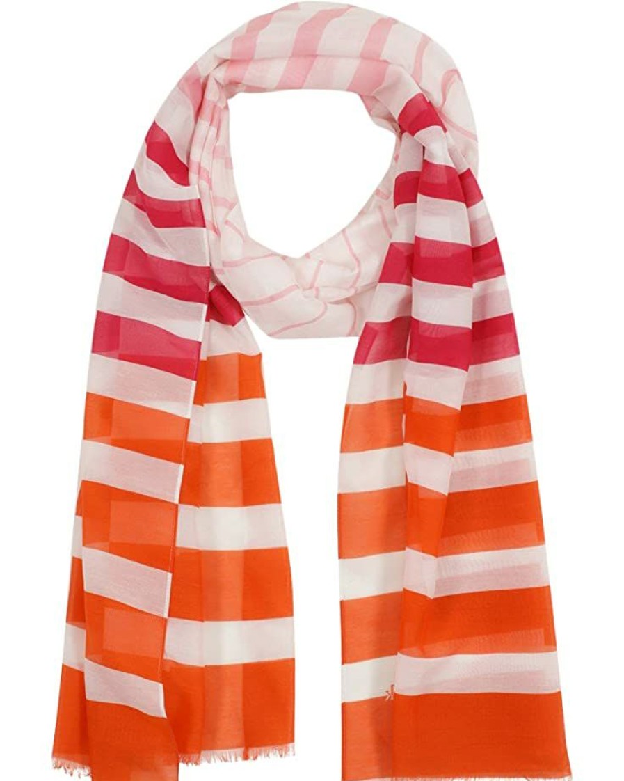 Eyewear Kate Spade New York | Kate Spade New York Scarves Degrade Stripe Oblong Pink Multi