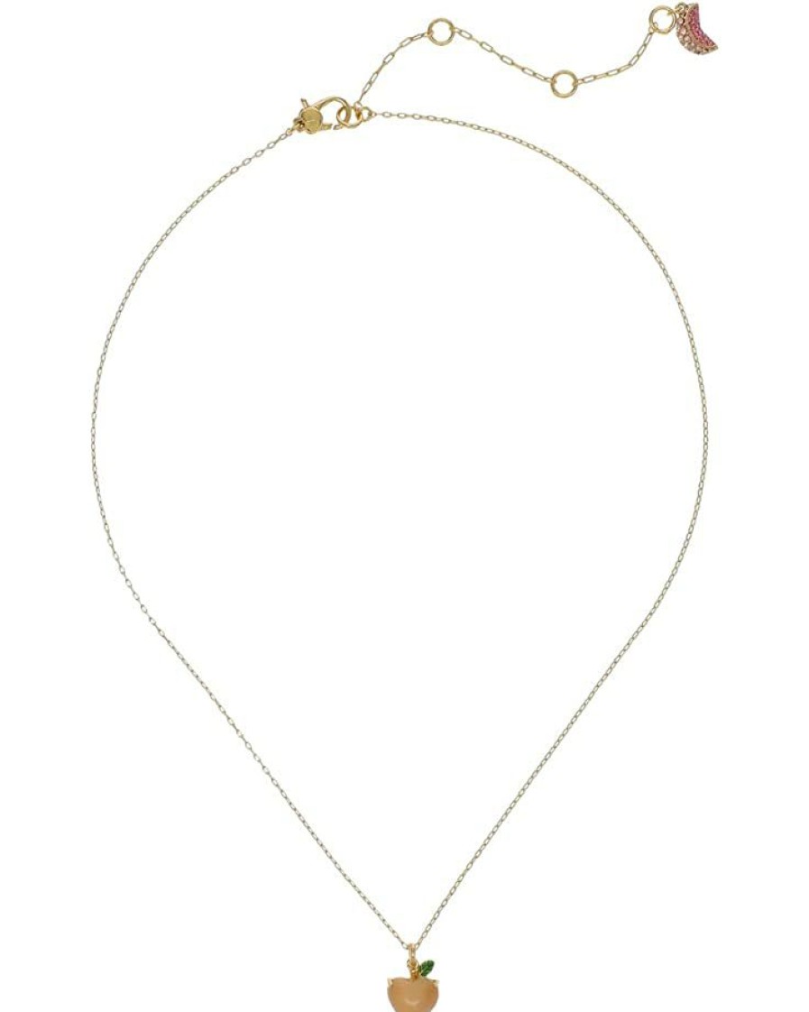 Jewelry Kate Spade New York | Kate Spade New York Necklaces Fruit Salad Mini Pendant Peach