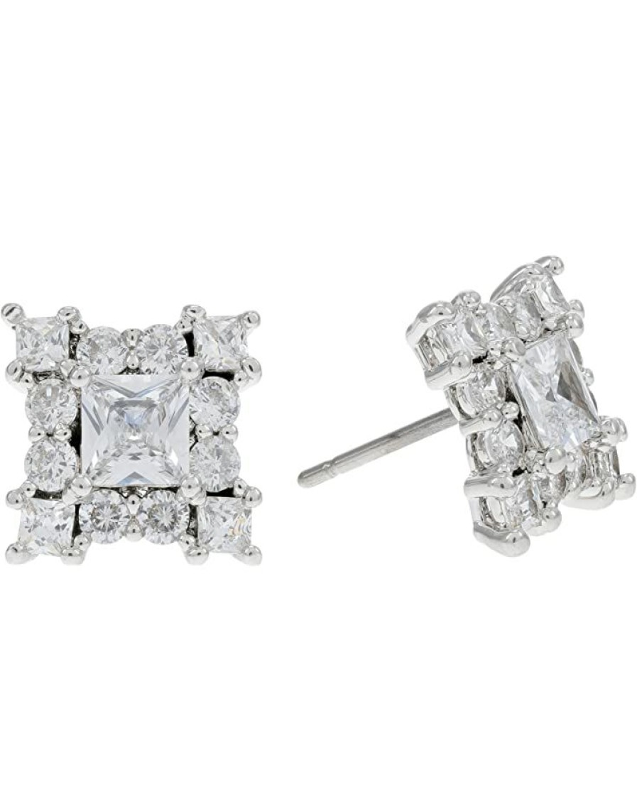 Jewelry Kate Spade New York | Kate Spade New York Magic Moment Studs Earrings Clear/Silver