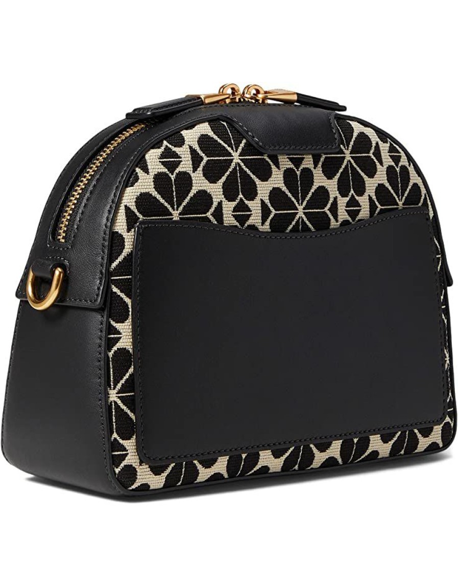 Bags Kate Spade New York | Kate Spade New York Handbags Spade Flower Jacquard Stripe Addy Medium Dome Crossbody