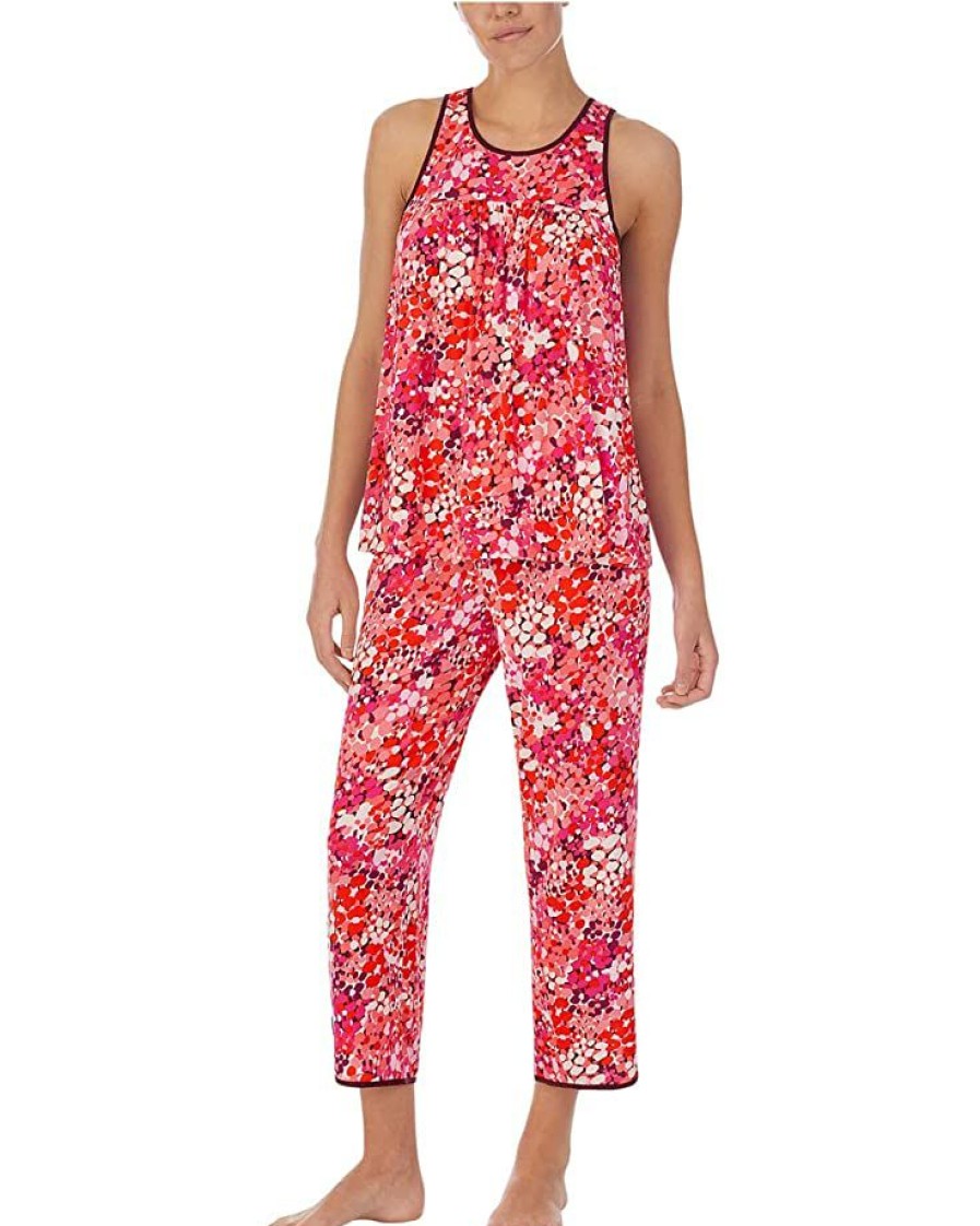 Clothing Kate Spade New York | Kate Spade New York Sleepwear Fashion Cropped Pj Set