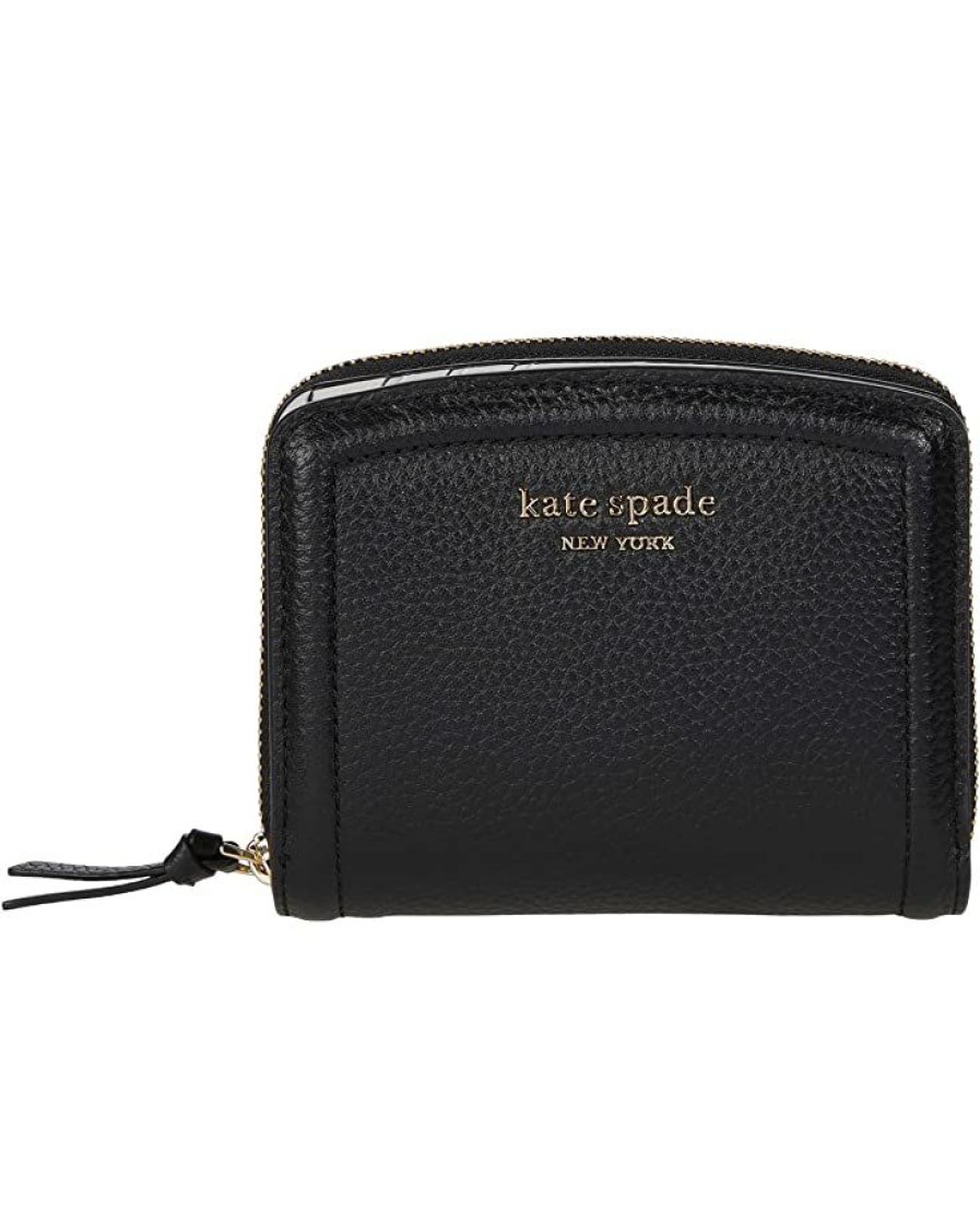 Bags Kate Spade New York | Kate Spade New York Wallets Knott Pebbled Leather Small Compact Wallet