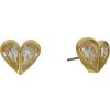 Jewelry Kate Spade New York | Kate Spade New York Rock Solid Stone Small Heart Studs-Boxed Earrings