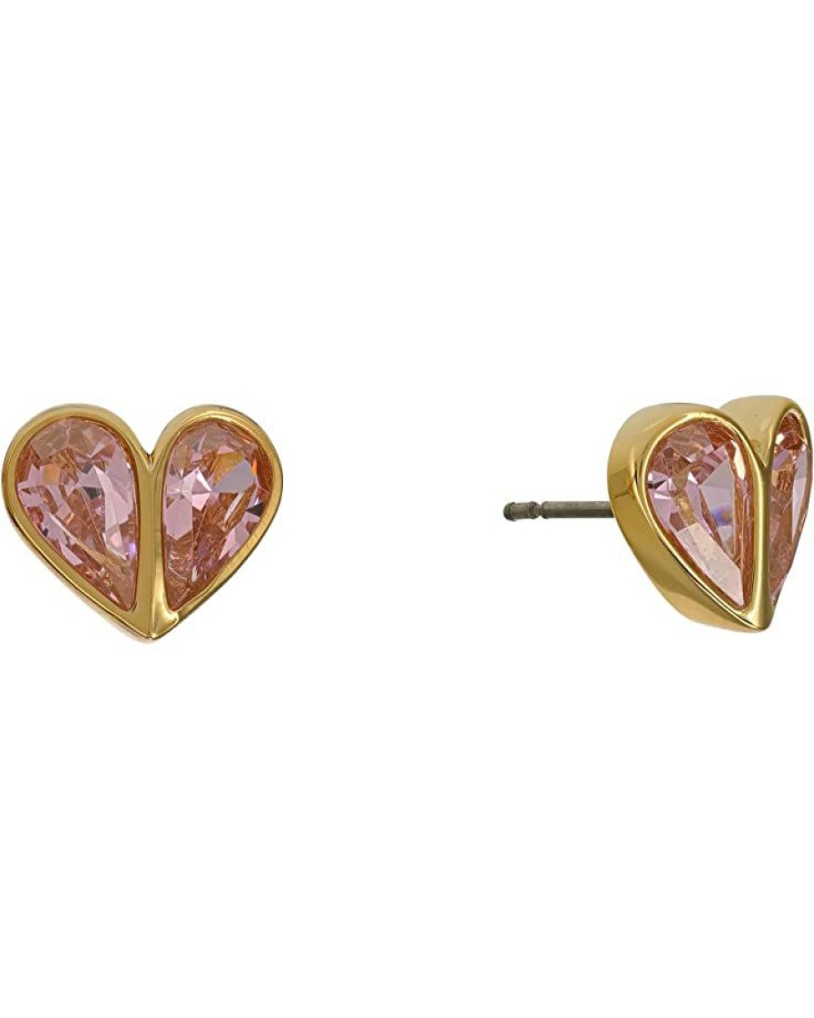 Jewelry Kate Spade New York | Kate Spade New York Rock Solid Stone Small Heart Studs-Boxed Earrings