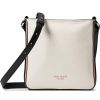 Bags Kate Spade New York | Kate Spade New York Handbags Hudson Color-Blocked Pebbled Leather Small Messenger Parchment Multi