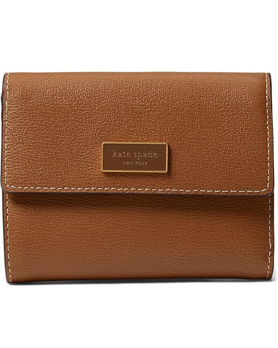 Bags Kate Spade New York | Kate Spade New York Wallets Katy Textured Leather Bifold Flap Wallet