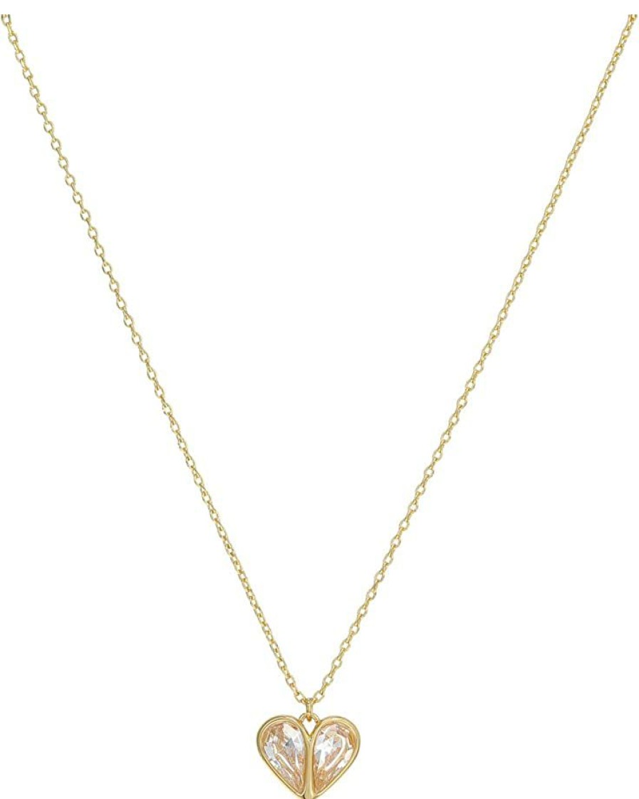 Jewelry Kate Spade New York | Kate Spade New York Necklaces Rock Solid Stone Heart Mini Pendant-Boxed Necklace