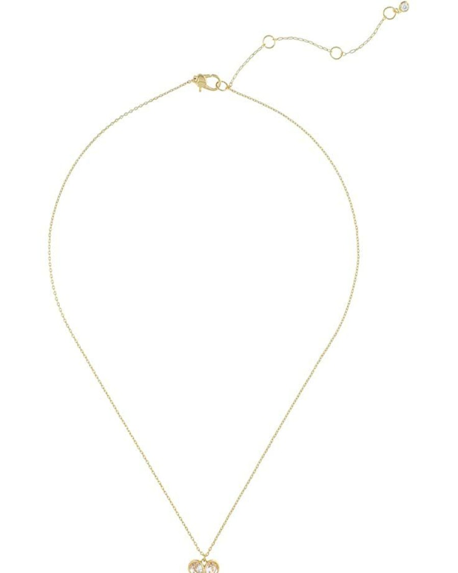 Jewelry Kate Spade New York | Kate Spade New York Necklaces Rock Solid Stone Heart Mini Pendant-Boxed Necklace