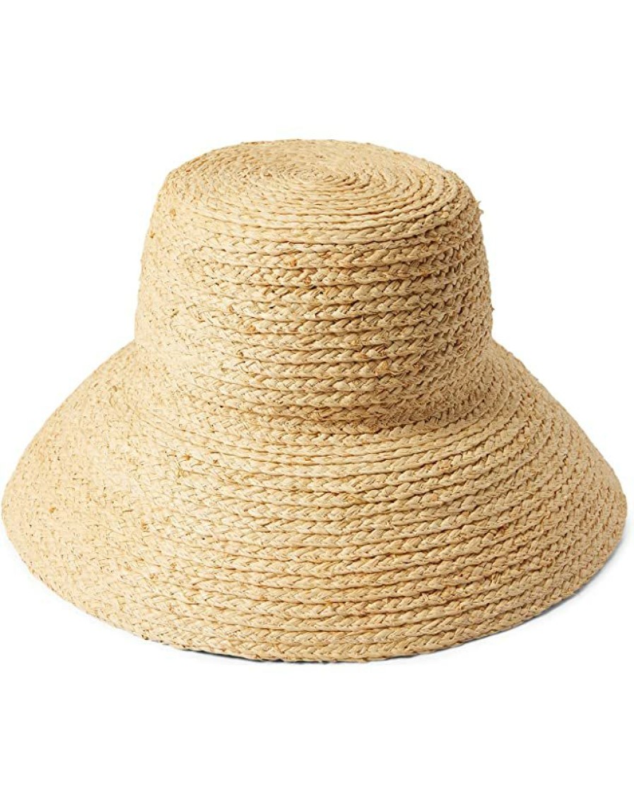 Eyewear Kate Spade New York | Kate Spade New York Hats Raffia Long Brim Bucket Hat Natural