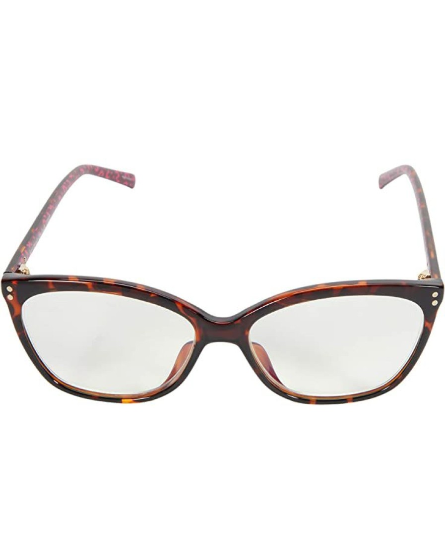 Eyewear Kate Spade New York | Kate Spade New York Milena Blue Light Reading Glasses Dark Havana/Demo Lens