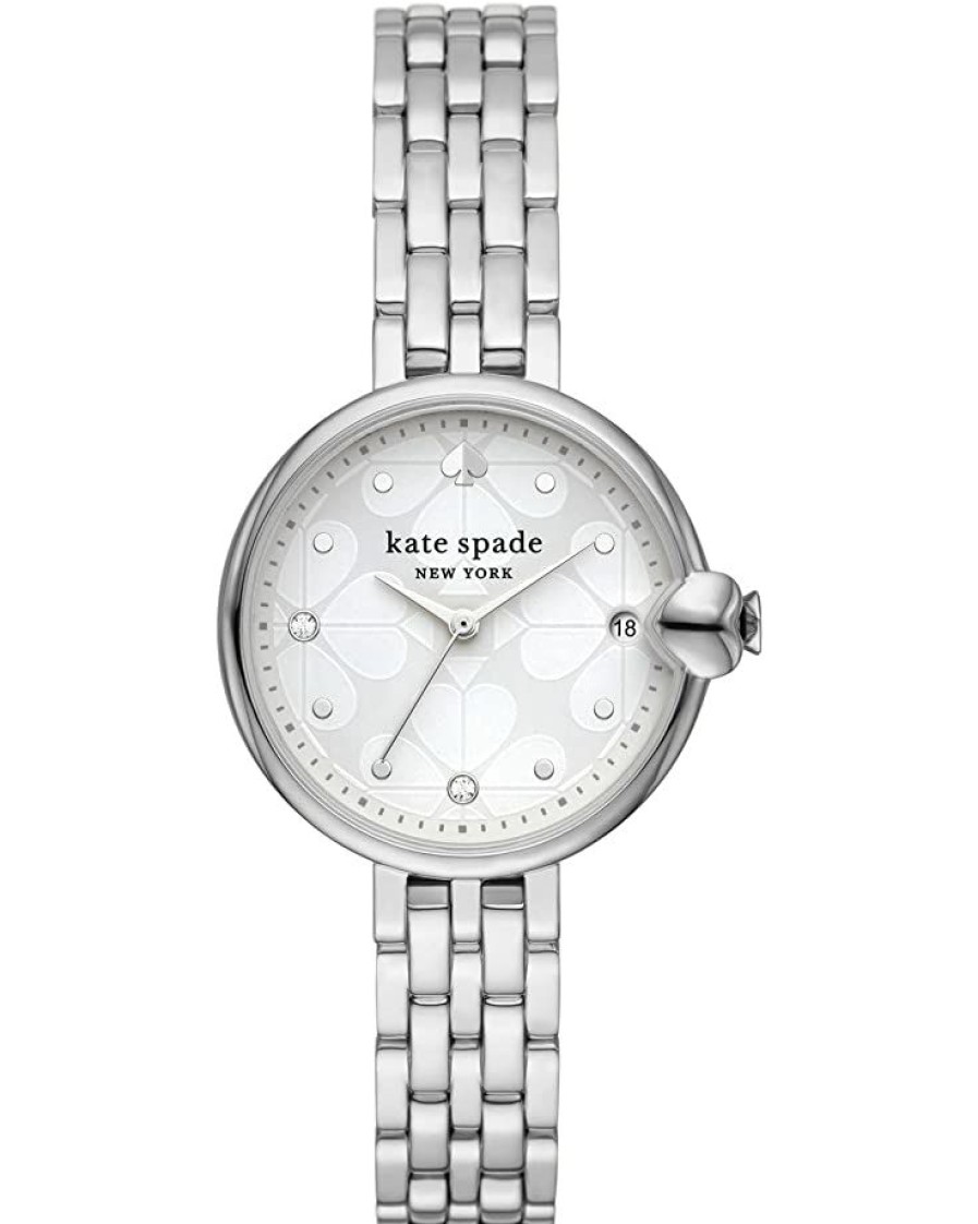 Watches Kate Spade New York | Kate Spade New York Fashion Watches 32 Mm Chelsea Park Stainless Steel Watch Ksw1760 Silver Tone