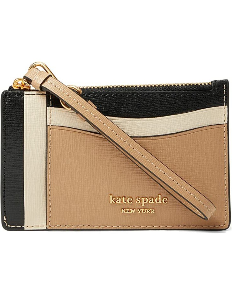 Bags Kate Spade New York | Kate Spade New York Wallets Morgan Color-Blocked Saffiano Leather Coin Card Case Wristlet