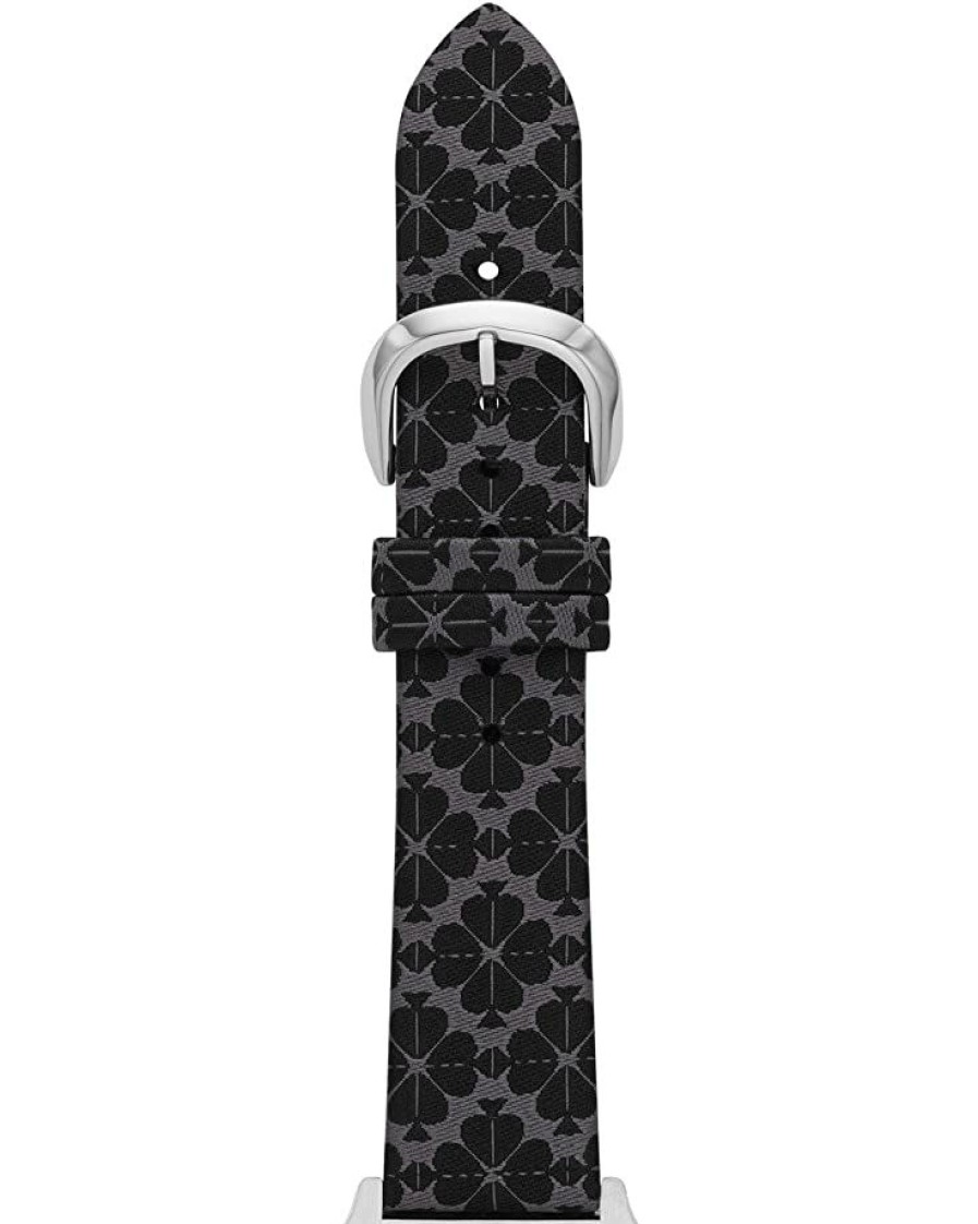 Watches Kate Spade New York | Kate Spade New York Watch Accessories Leather Band For Apple Watch Kss0139 Black