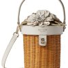 Bags Kate Spade New York | Kate Spade New York Handbags Bridal Wicker 3-D Flower Pot Crossbody Multi