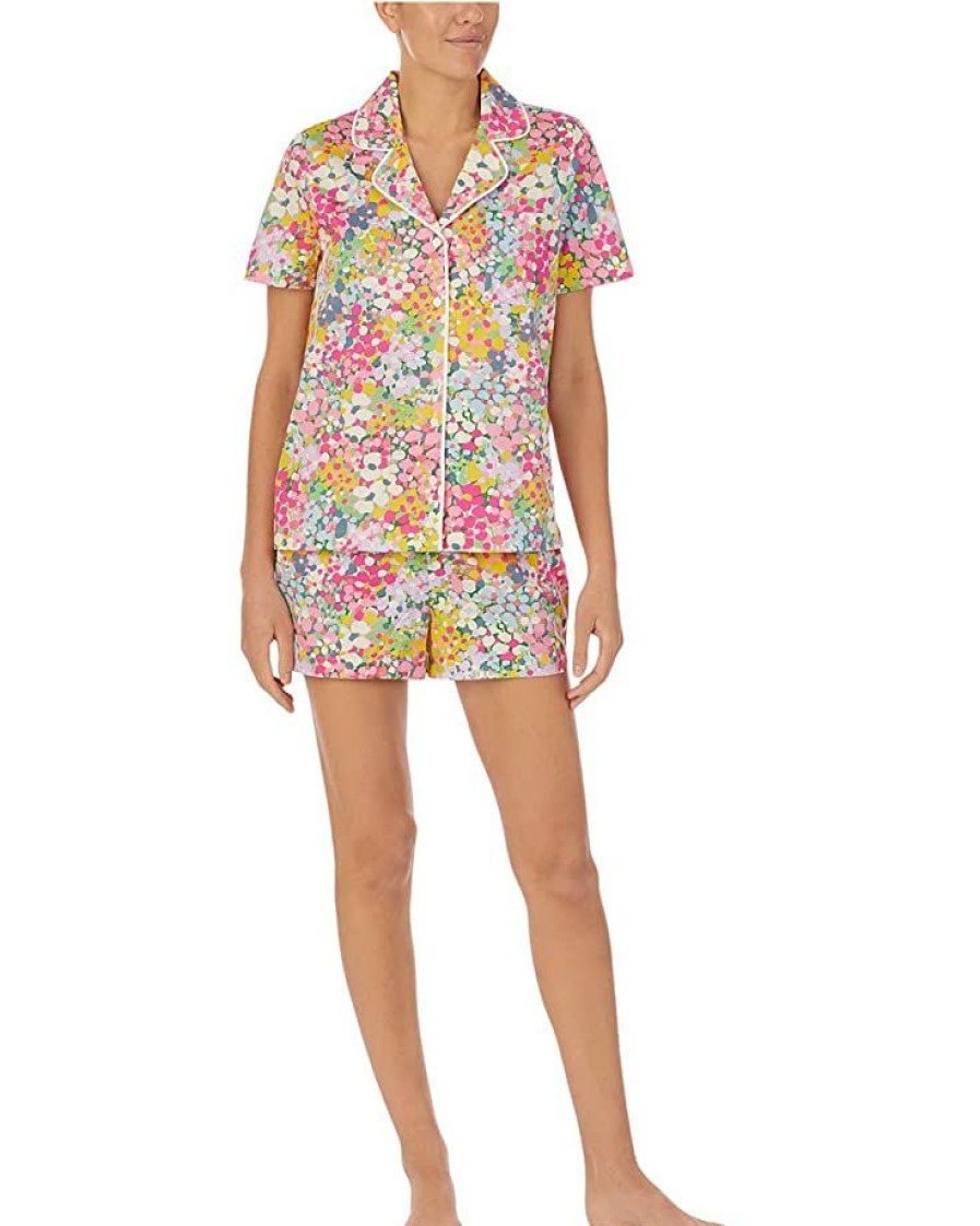 Clothing Kate Spade New York | Kate Spade New York Sleepwear Fashion Shorts Pj Set Floral Dots