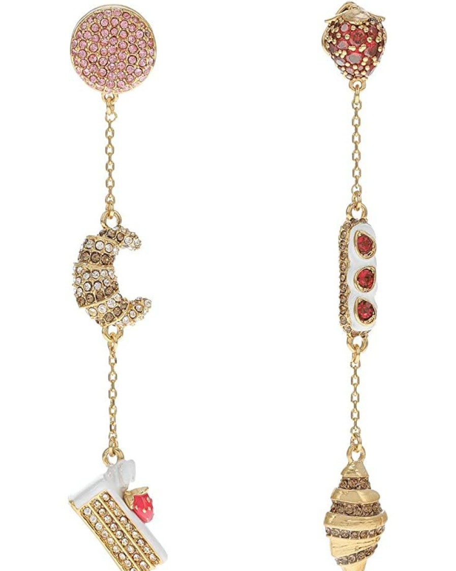 Jewelry Kate Spade New York | Kate Spade New York Patisserie Linear Earrings Red Multi