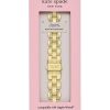 Watches Kate Spade New York | Kate Spade New York Watch Accessories Stainless Steel Band For Apple Watch Kss0153 Gold Tone