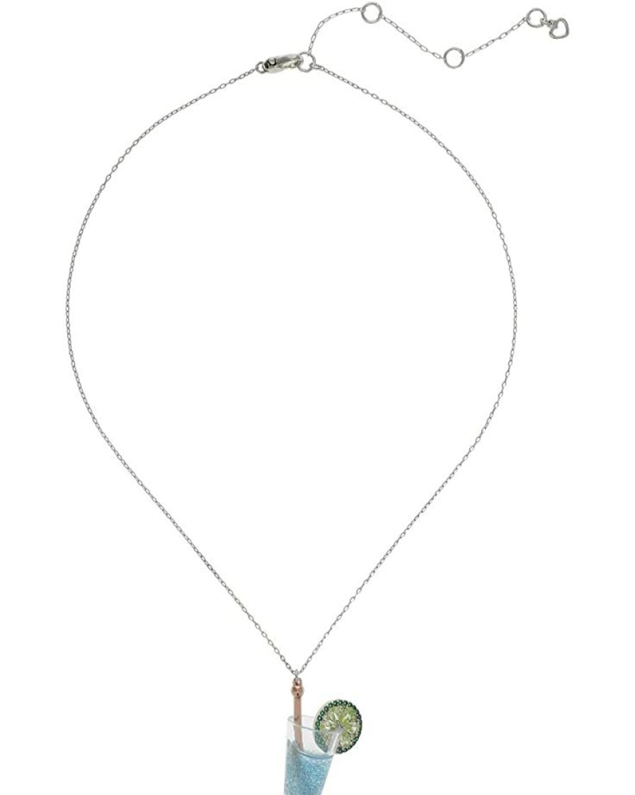 Jewelry Kate Spade New York | Kate Spade New York Necklaces Good Spirits Pendant Blue Multicolor