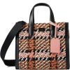 Bags Kate Spade New York | Kate Spade New York Handbags Manhattan Plaid Chunky Woven Fabric Small Tote Dancer Pink Multi