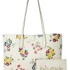 Bags Kate Spade New York | Kate Spade New York Handbags All Day Bouquet Toss Printed Pvc Large Tote Halo White Multi