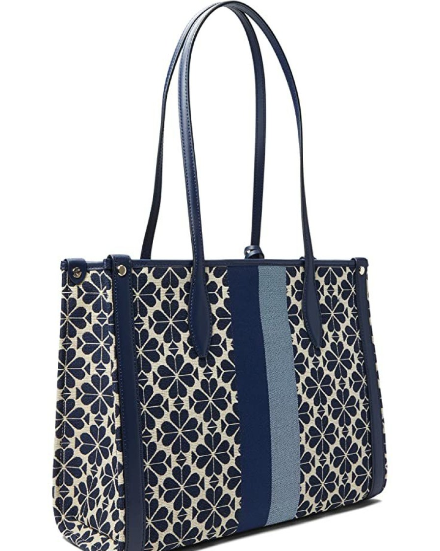 Bags Kate Spade New York | Kate Spade New York Handbags Spade Flower Jacquard Market Medium Tote