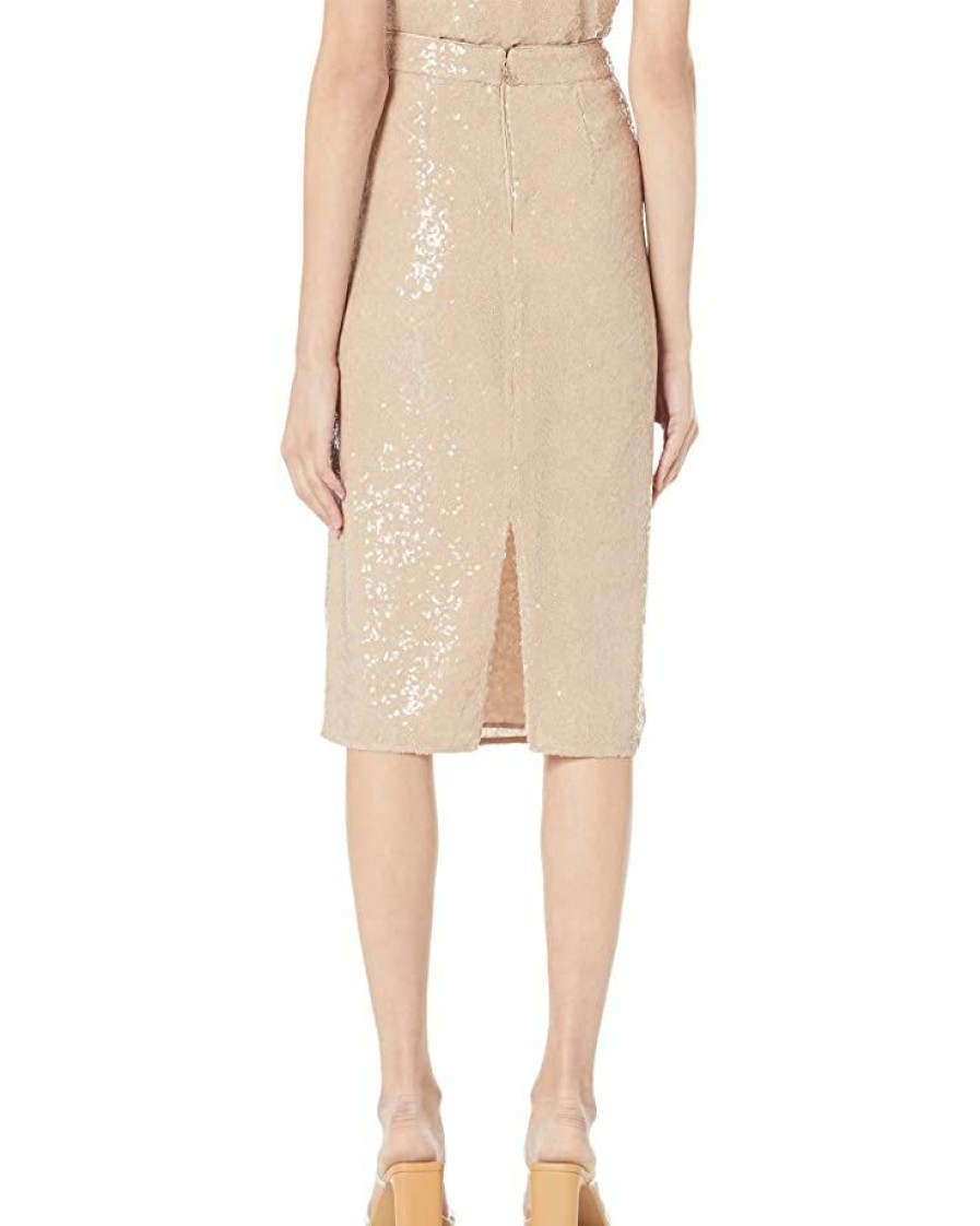 Clothing Kate Spade New York | Kate Spade New York Skirts Sequin Skirt Rosy Beige