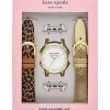 Watches Kate Spade New York | Kate Spade New York Fashion Watches 38 Mm Metro Watch And Apple Strap Gift Set Kss0149Set Gold/Animal Print