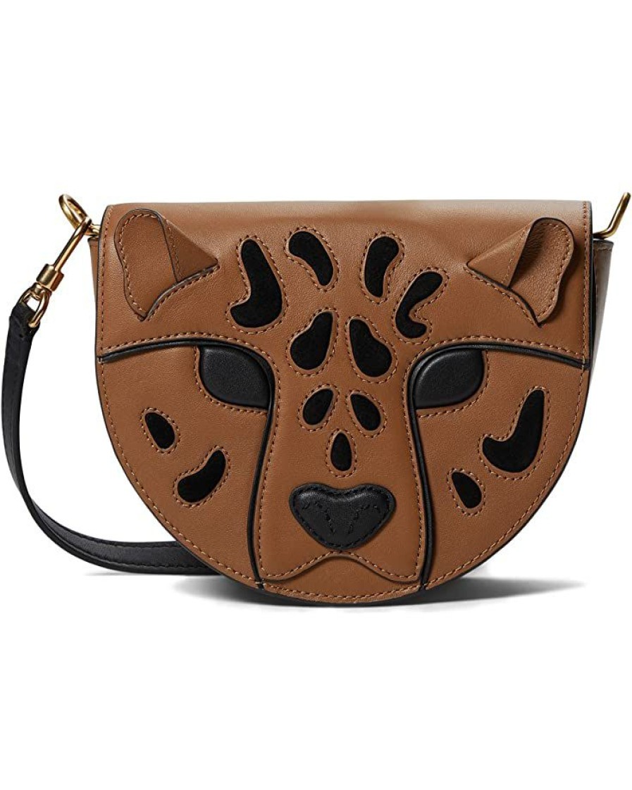 Bags Kate Spade New York | Kate Spade New York Handbags Lucy Smooth Leather 3-D Leopard Flap Crossbody Bungalow Multi