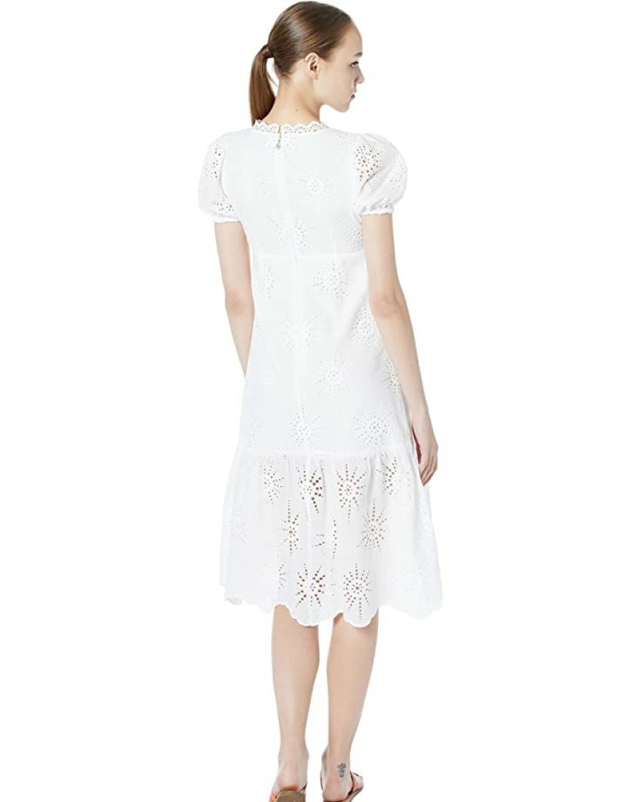 Clothing Kate Spade New York | Kate Spade New York Dresses Suns Eyelet Dress Fresh White