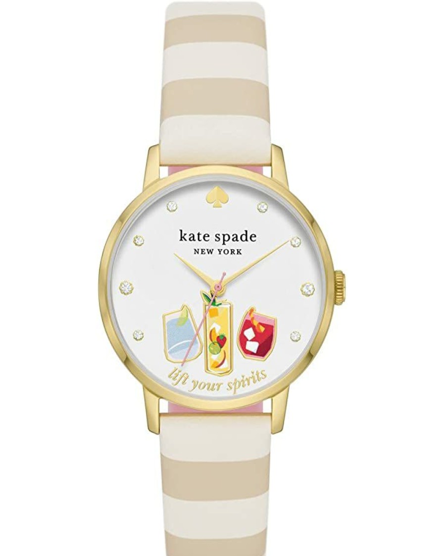 Watches Kate Spade New York | Kate Spade New York Fashion Watches 34 Mm Metro Watch Ksw1751 White