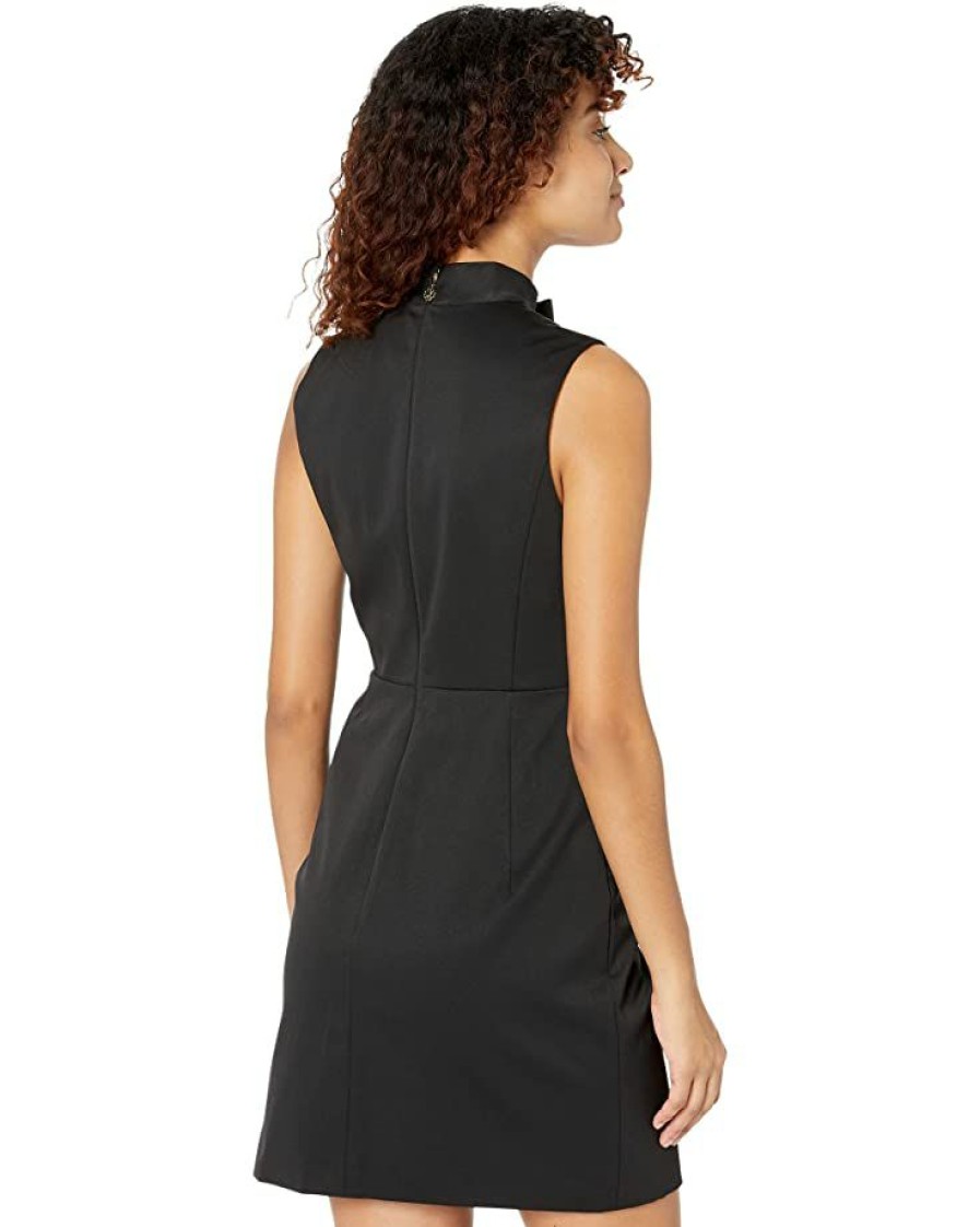 Clothing Kate Spade New York | Kate Spade New York Dresses Faille Knott Dress Black