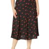 Clothing Kate Spade New York | Kate Spade New York Skirts Kisses Fluid Skirt Black