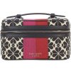 Bags Kate Spade New York | Kate Spade New York Bag And Travel Accessories Spade Flower Jacquard Stripe Vanity Kit Cream Multi