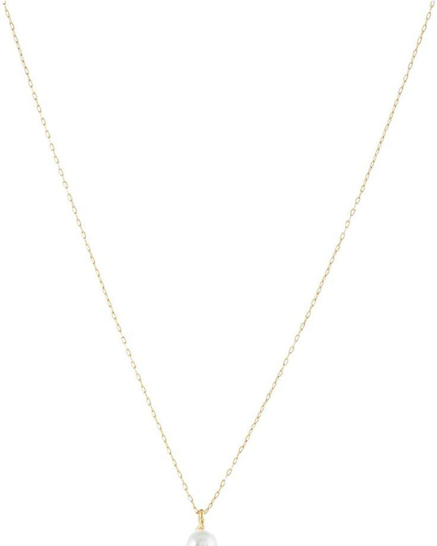 Jewelry Kate Spade New York | Kate Spade New York Necklaces Brilliant Statements Trio Prong Pendant Necklace Cream/Gold