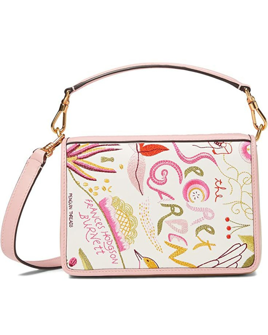 Bags Kate Spade New York | Kate Spade New York Handbags Storyteller Secret Garden Embroidered Smooth Leather 3-D Book Crossbody Multi