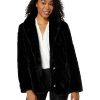 Clothing Kate Spade New York | Kate Spade New York Coats & Outerwear Single-Breasted Faux Fur Jacket