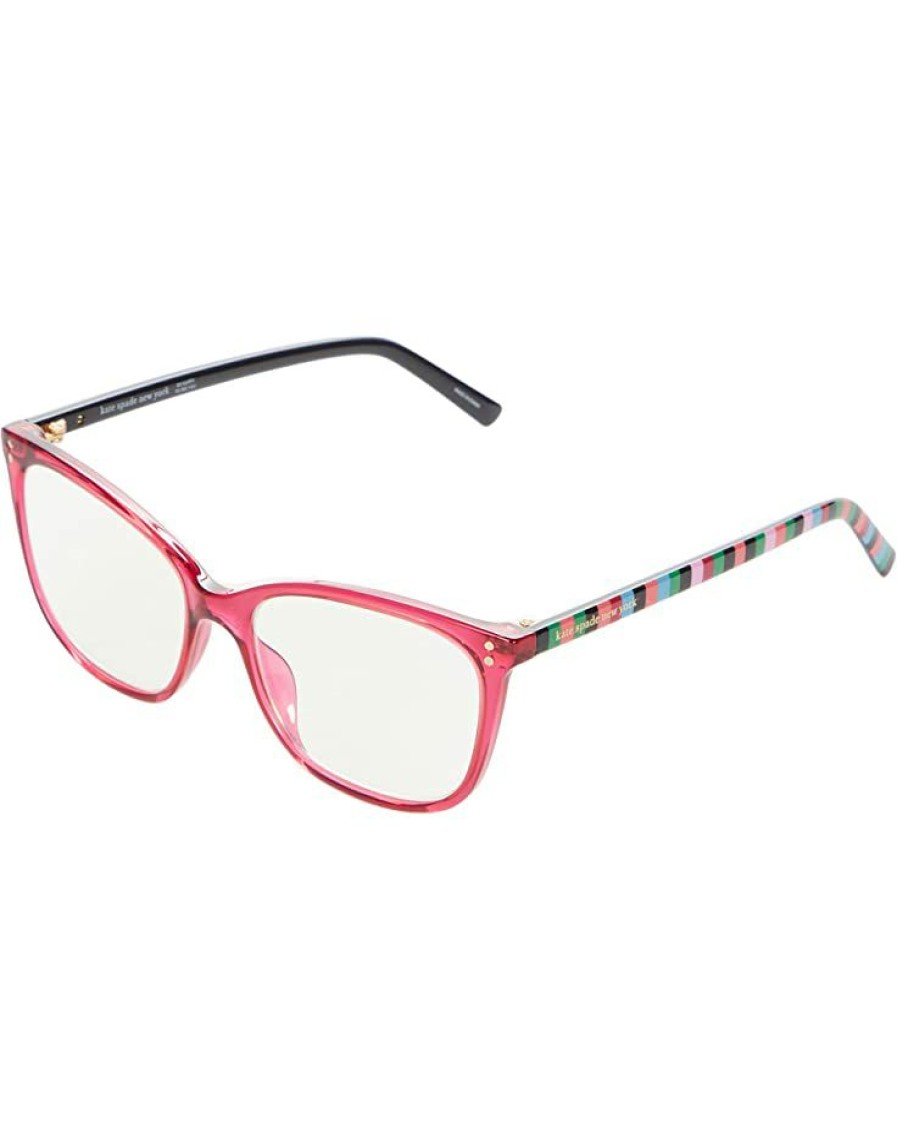 Eyewear Kate Spade New York | Kate Spade New York Aubree Blue Light Reading Glasses Plum