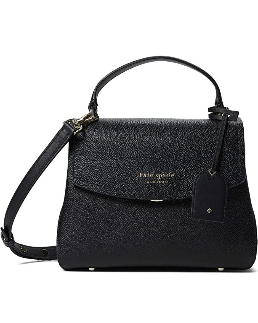 Bags Kate Spade New York | Kate Spade New York Handbags Thompson Pebbled Leather Small Top-Handle Black