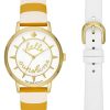 Watches Kate Spade New York | Kate Spade New York Fashion Watches 34 Mm Metro Watch Ksw1752Set White