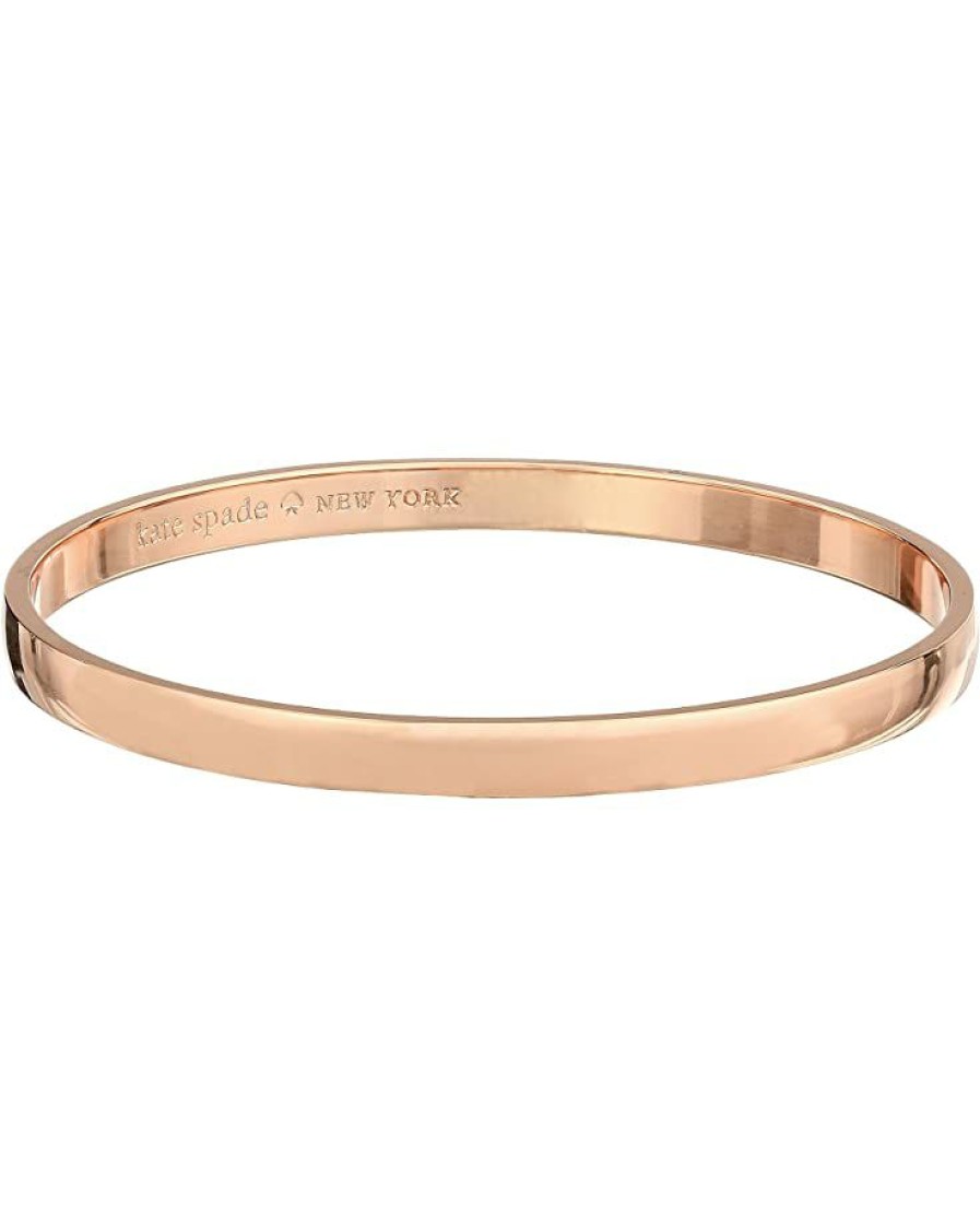 Jewelry Kate Spade New York | Kate Spade New York Bracelets Idiom Bangles Stop And Smell The Roses Solid Rose Gold