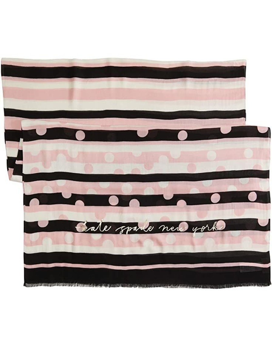 Eyewear Kate Spade New York | Kate Spade New York Scarves Dot Stripe Oblong