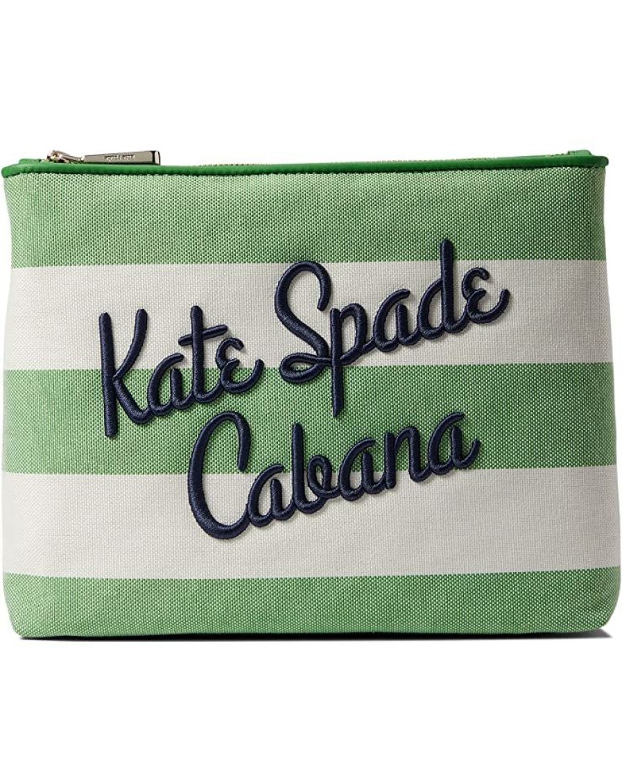 Bags Kate Spade New York | Kate Spade New York Wallets Other Cabana Canvas New Pouch Green Multi