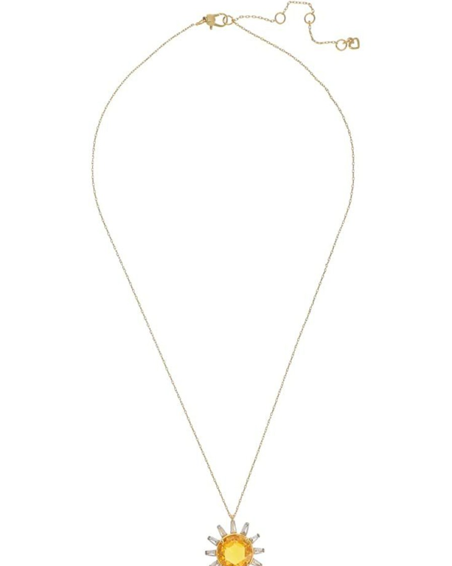 Jewelry Kate Spade New York | Kate Spade New York Necklaces Sunny Statement Pendant Yellow Multi