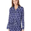 Clothing Kate Spade New York | Kate Spade New York Shirts & Tops Joy Dot Silk Twill Shirt Citrine Blue