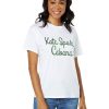 Clothing Kate Spade New York | Kate Spade New York Shirts & Tops Logo Cabana Tee Fresh White