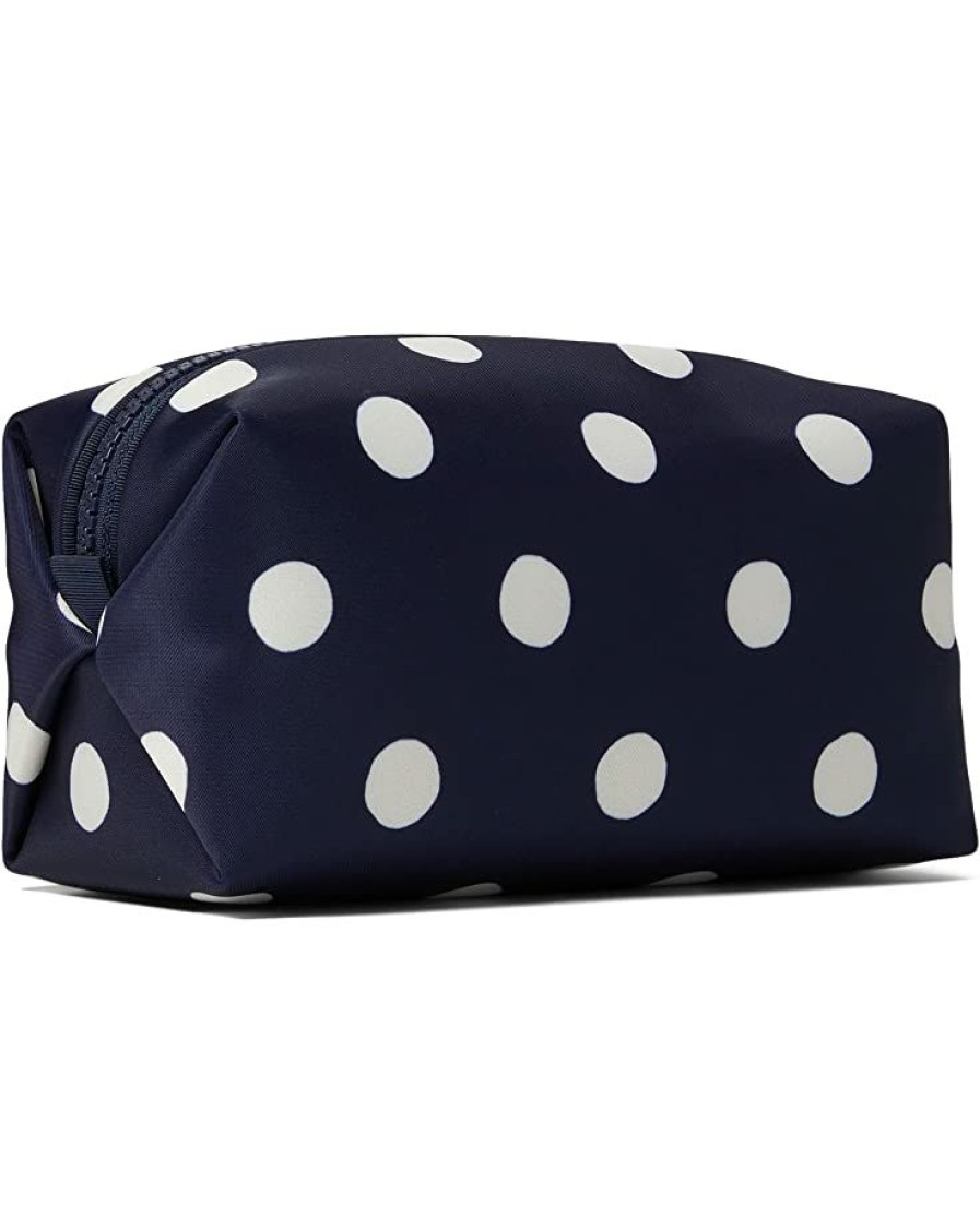 Bags Kate Spade New York | Kate Spade New York Bag And Travel Accessories Everything Puffy The Little Better Sunshine Medium Cosmetic Case Rich Navy Multi