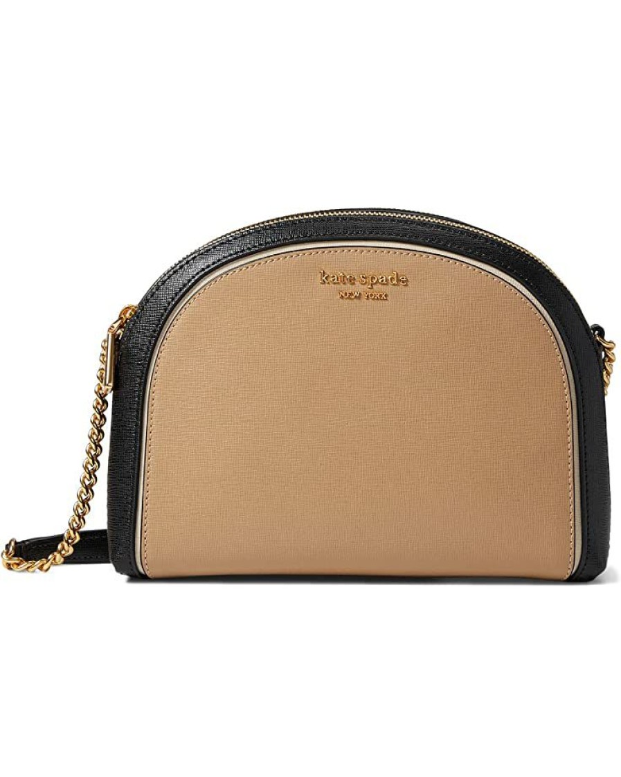 Bags Kate Spade New York | Kate Spade New York Handbags Morgan Color-Blocked Saffiano Leather Double Zip Dome Crossbody