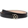 Eyewear Kate Spade New York | Kate Spade New York Belts 20 Mm Spade Flower Plaque Belt